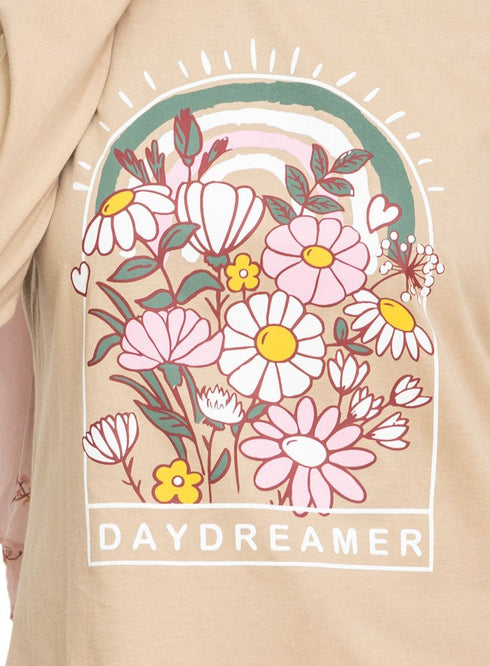 Latte Printed Long - Sleeve Design 2 - Khotwh